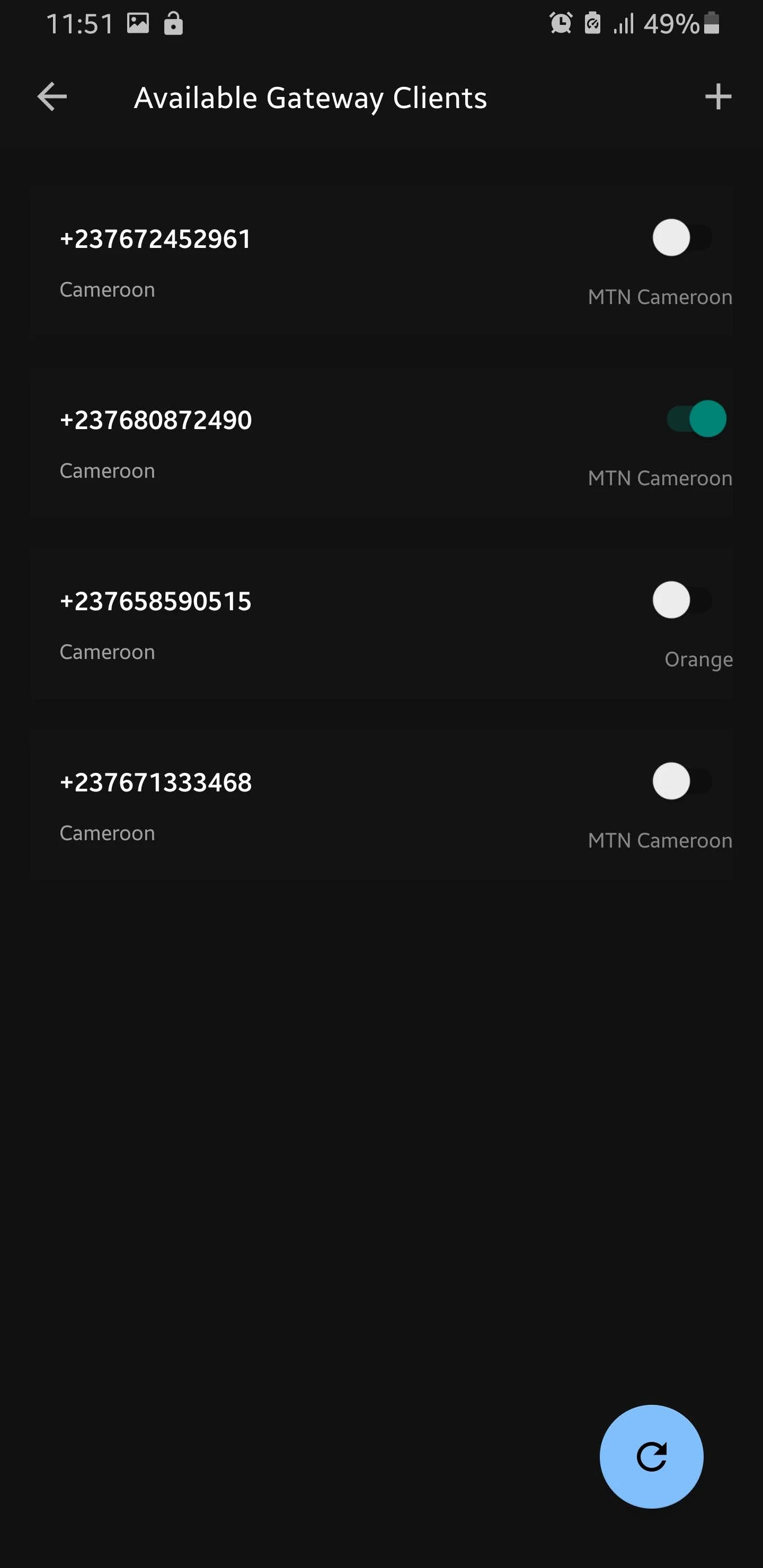 swob - RelaySMS screenshot